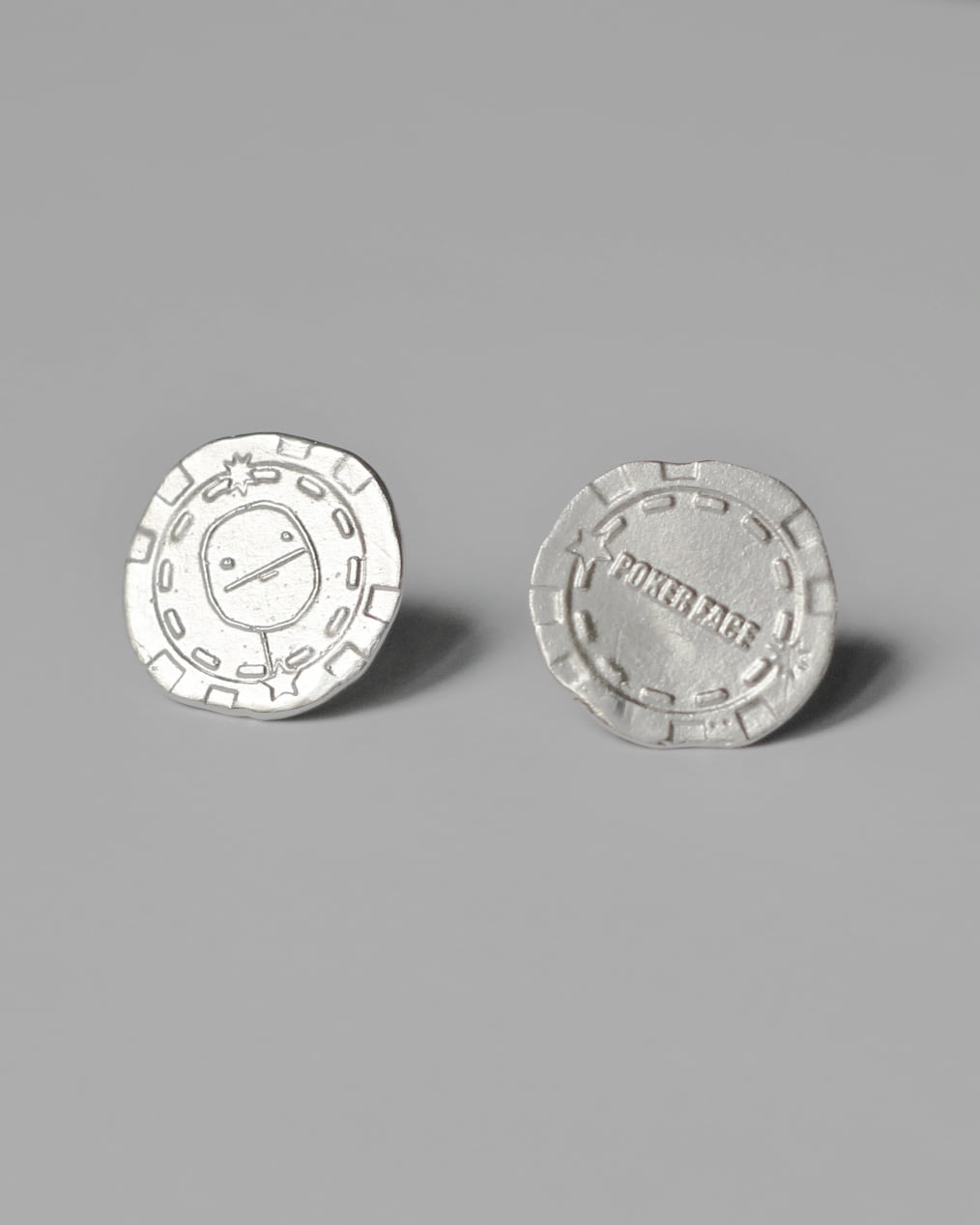 Poker Face Earrings v1