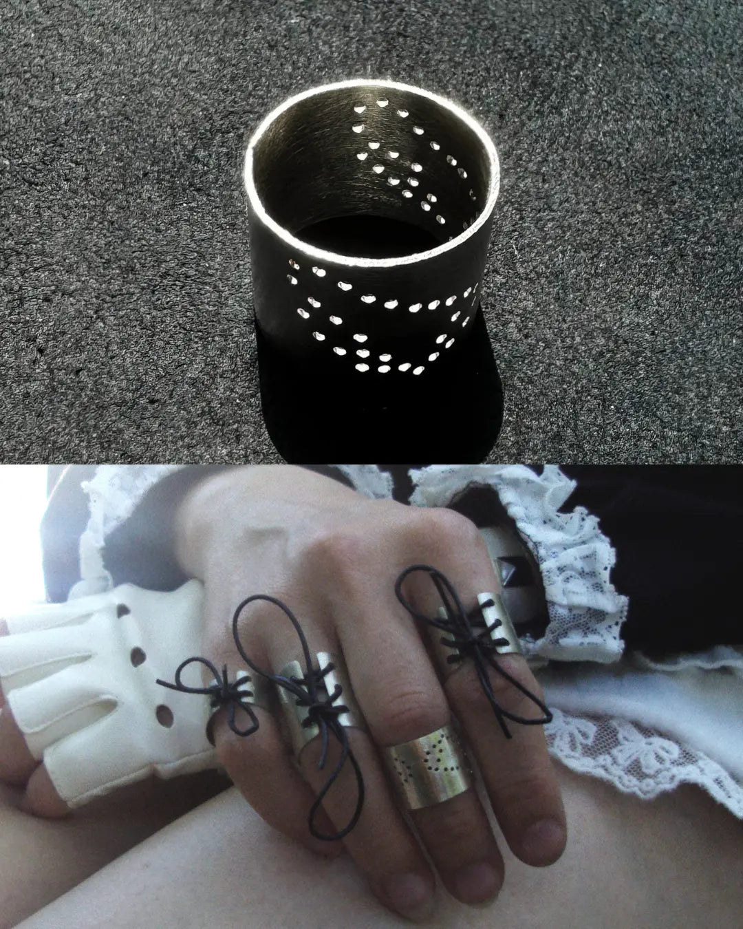 AsCii Wings Ring