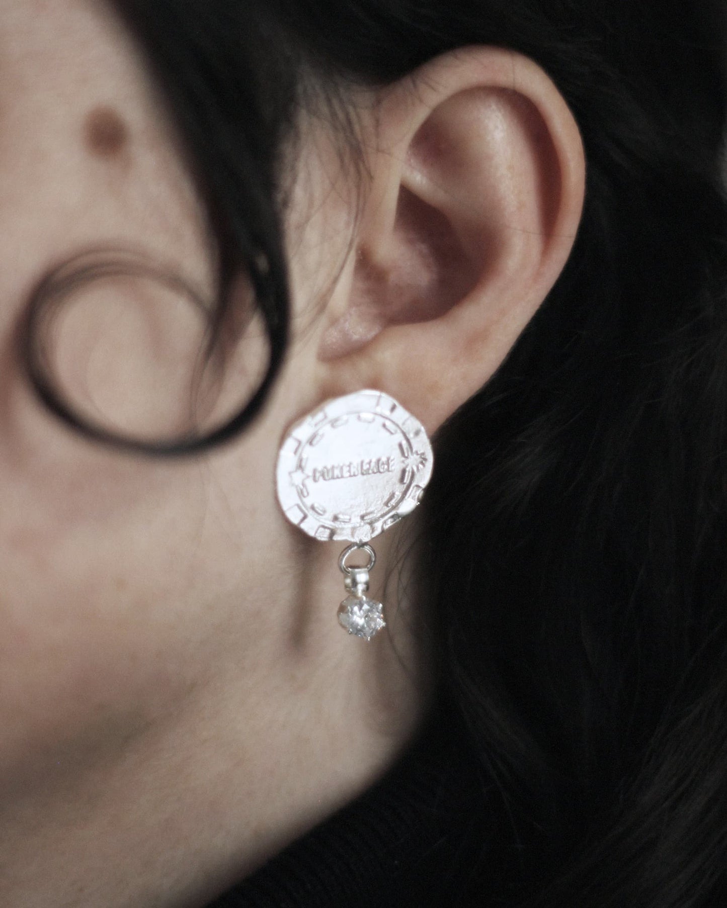 Poker Face Earrings