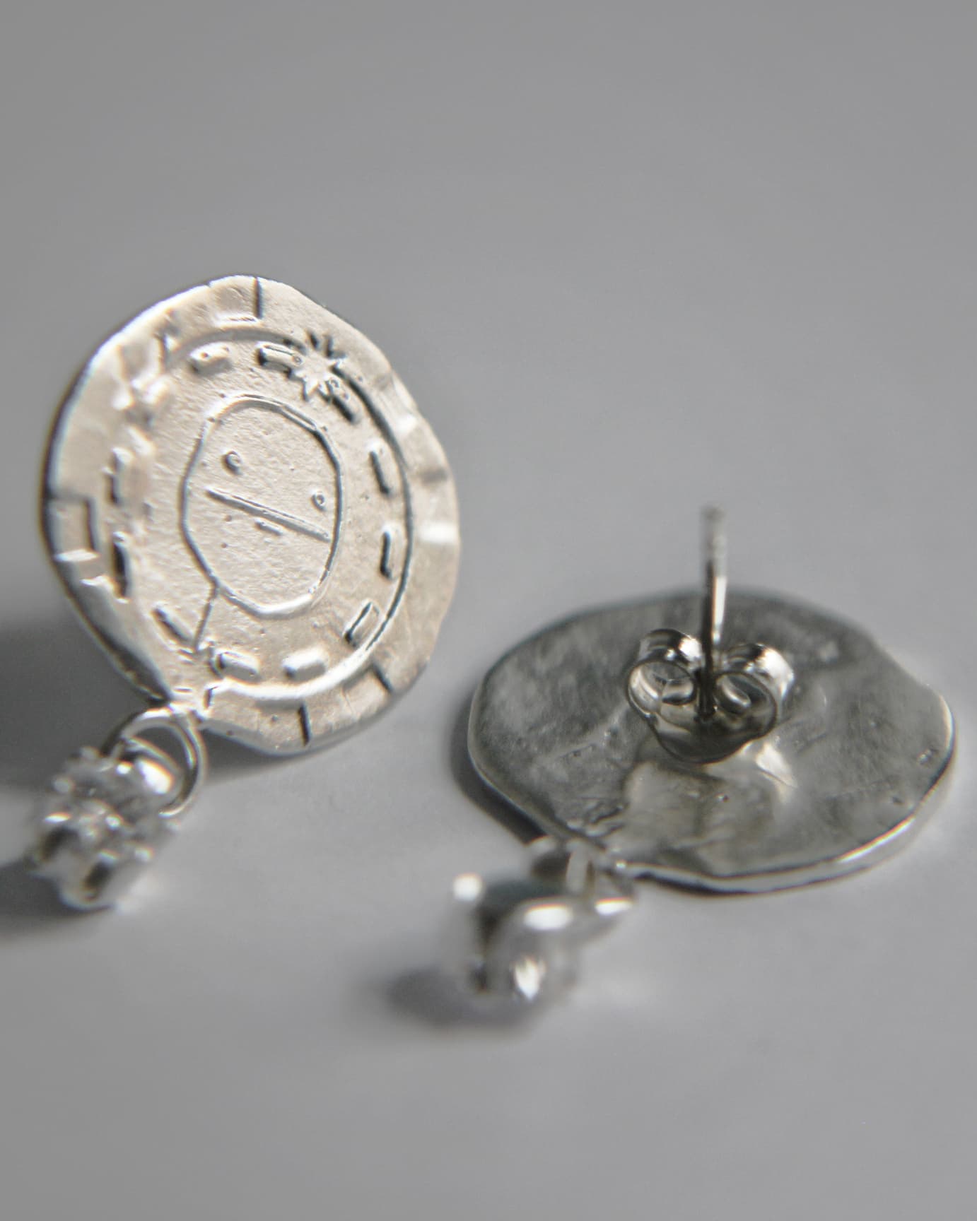 Poker Face Earrings