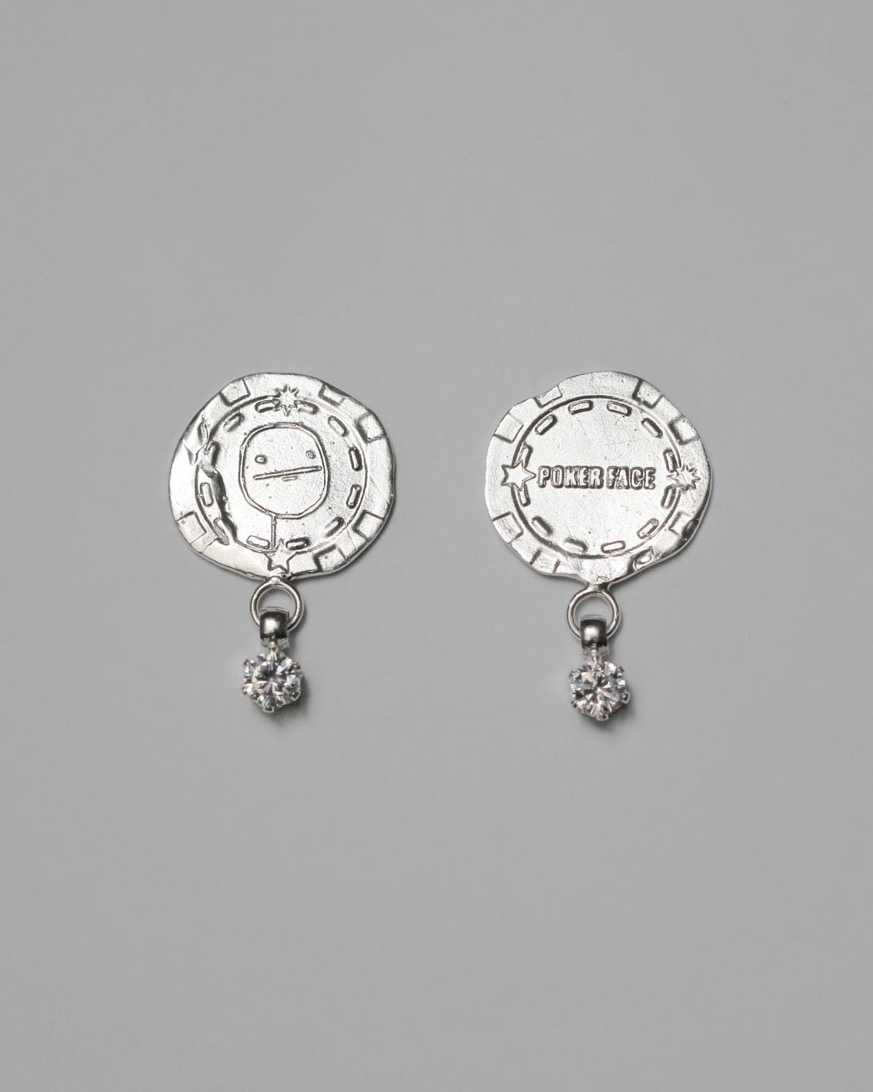 Poker Face Earrings