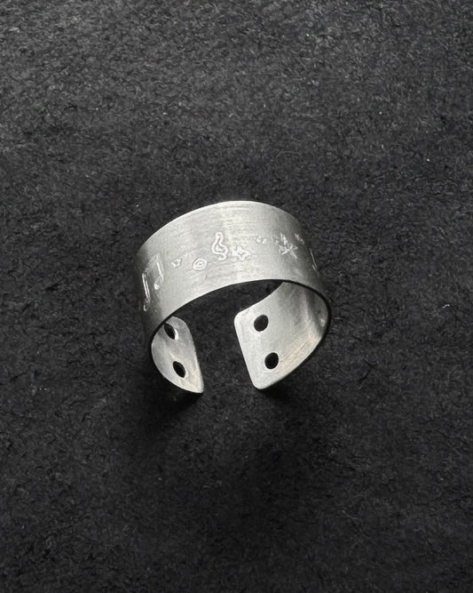 AsCii Ring Small
