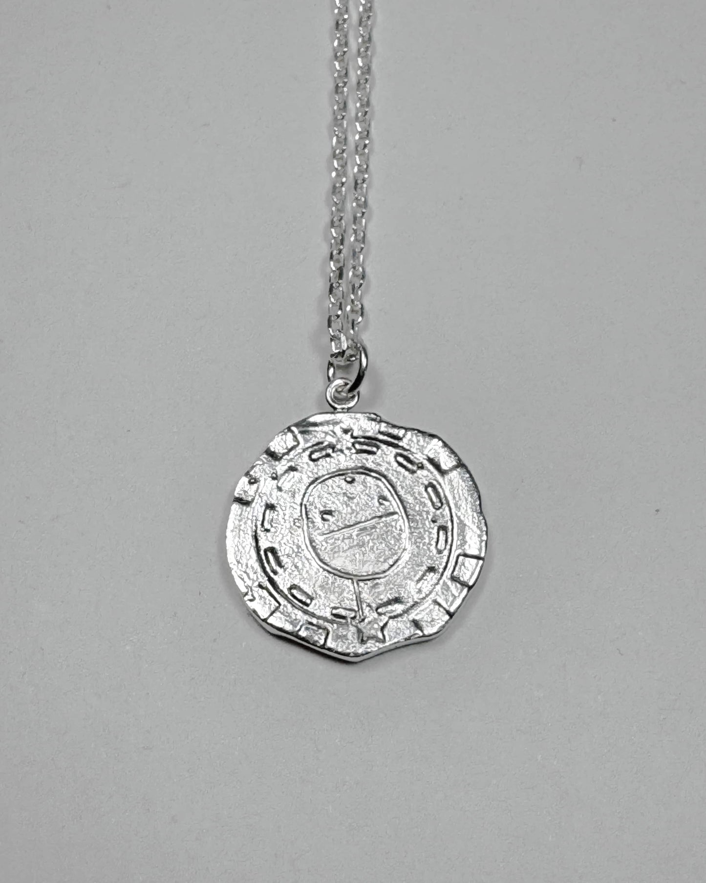 Poker Face Necklace