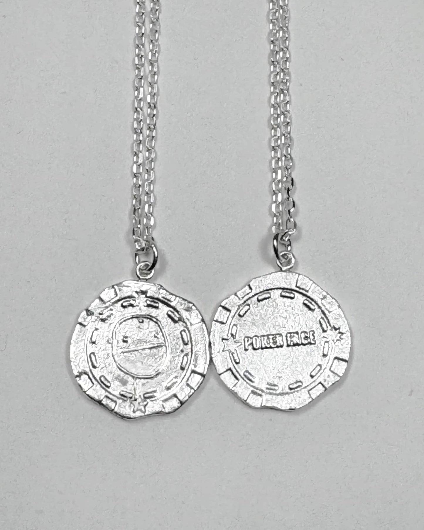 Poker Face Necklace