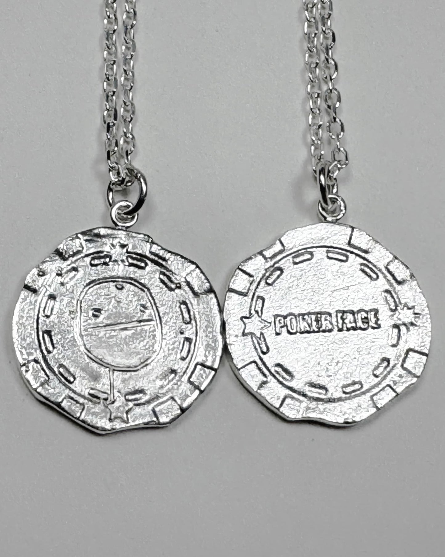 Poker Face Necklace
