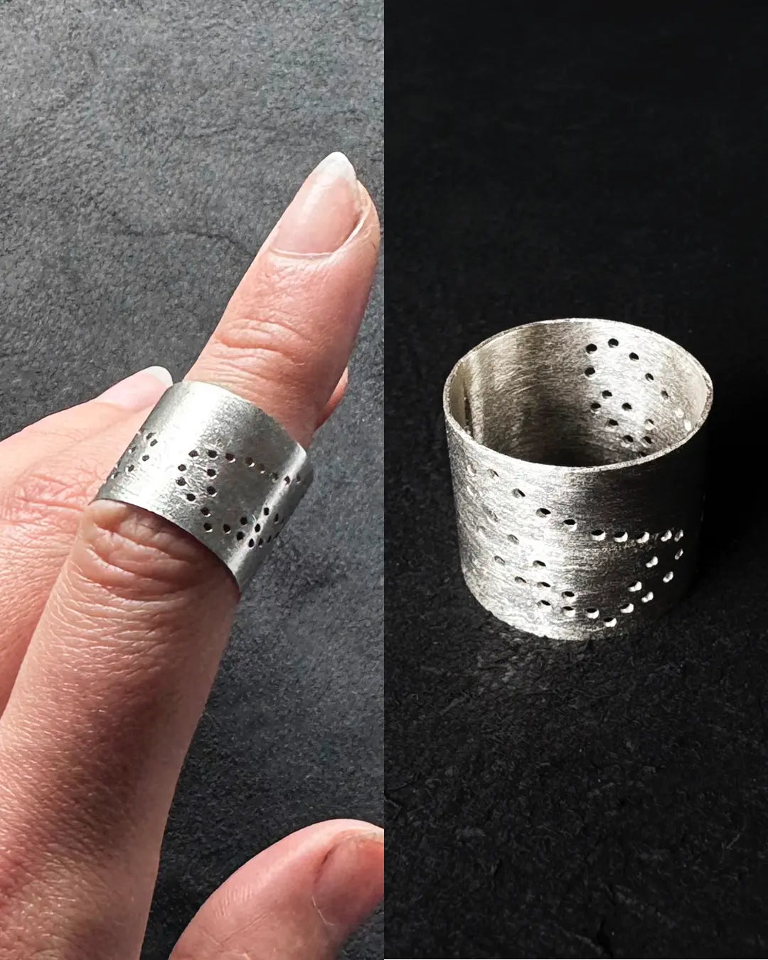 AsCii Wings Ring