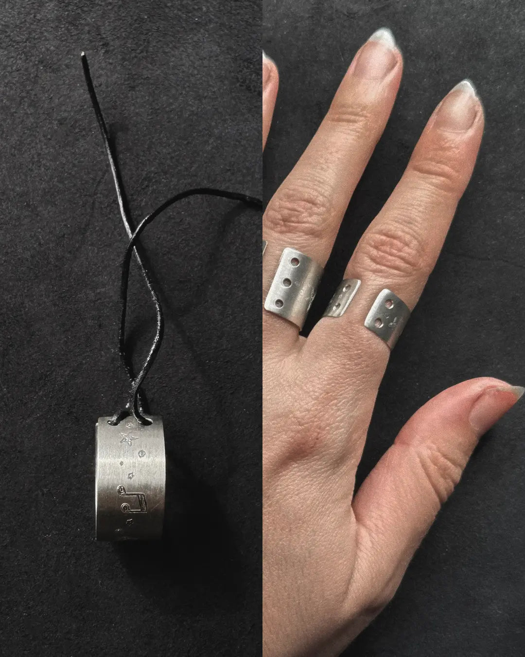 AsCii Ring Small