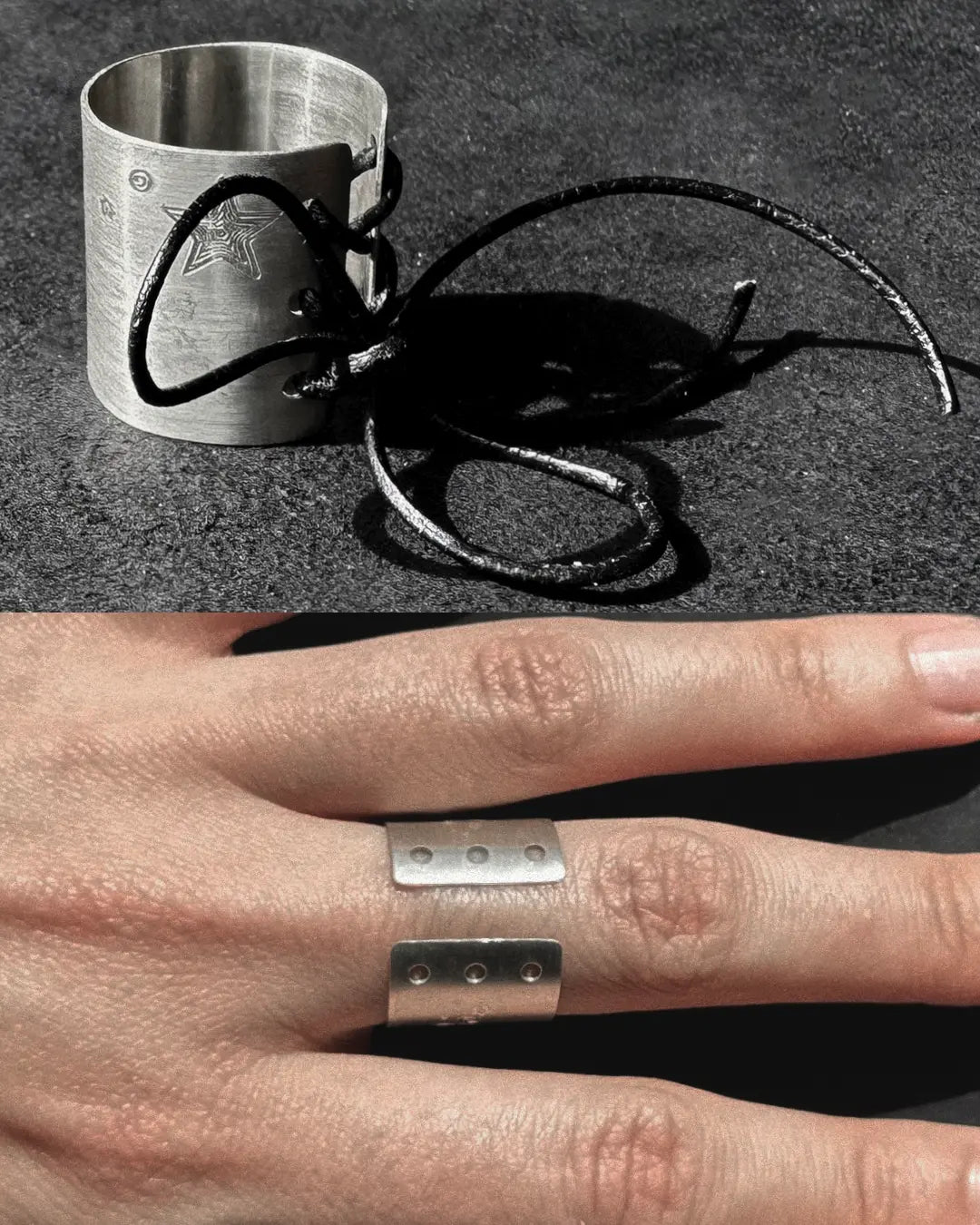 AsCii Ring Medium