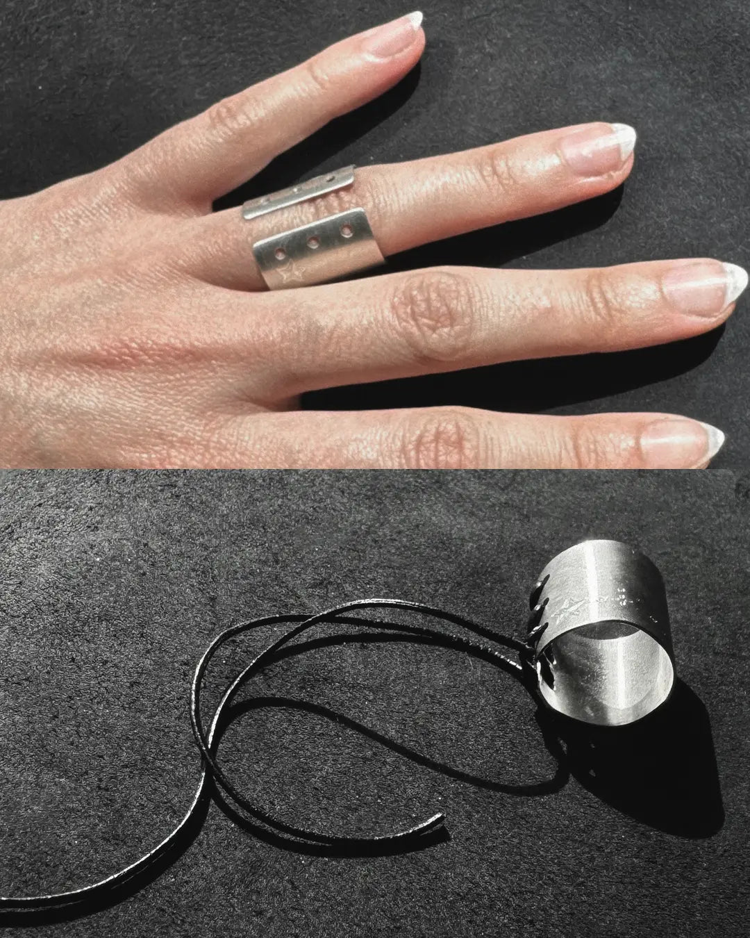 AsCii Ring Large