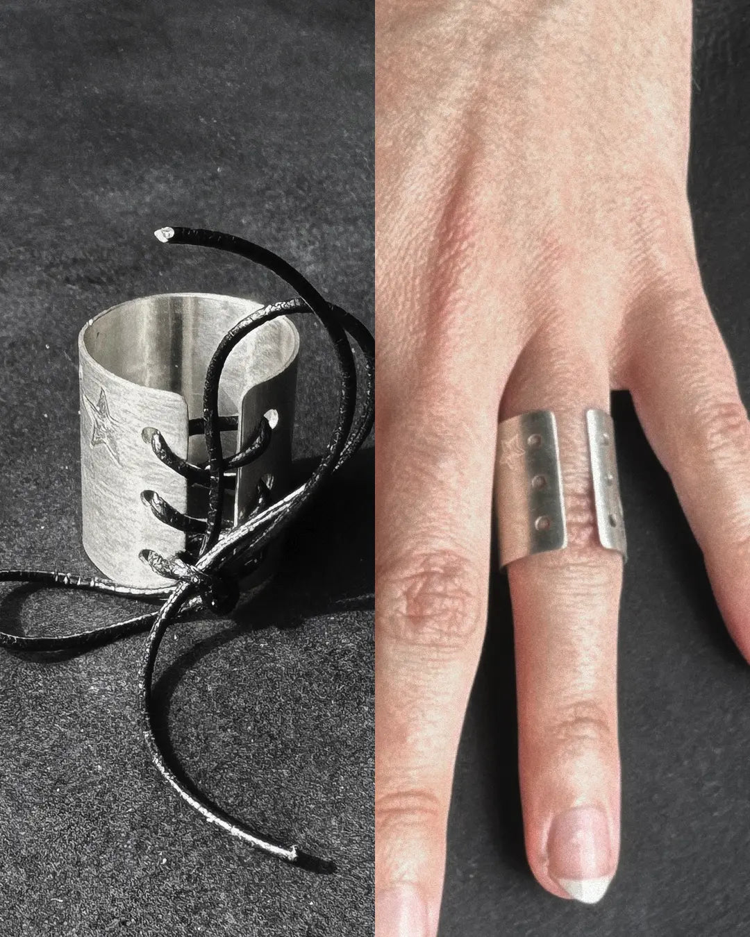 AsCii Ring Large